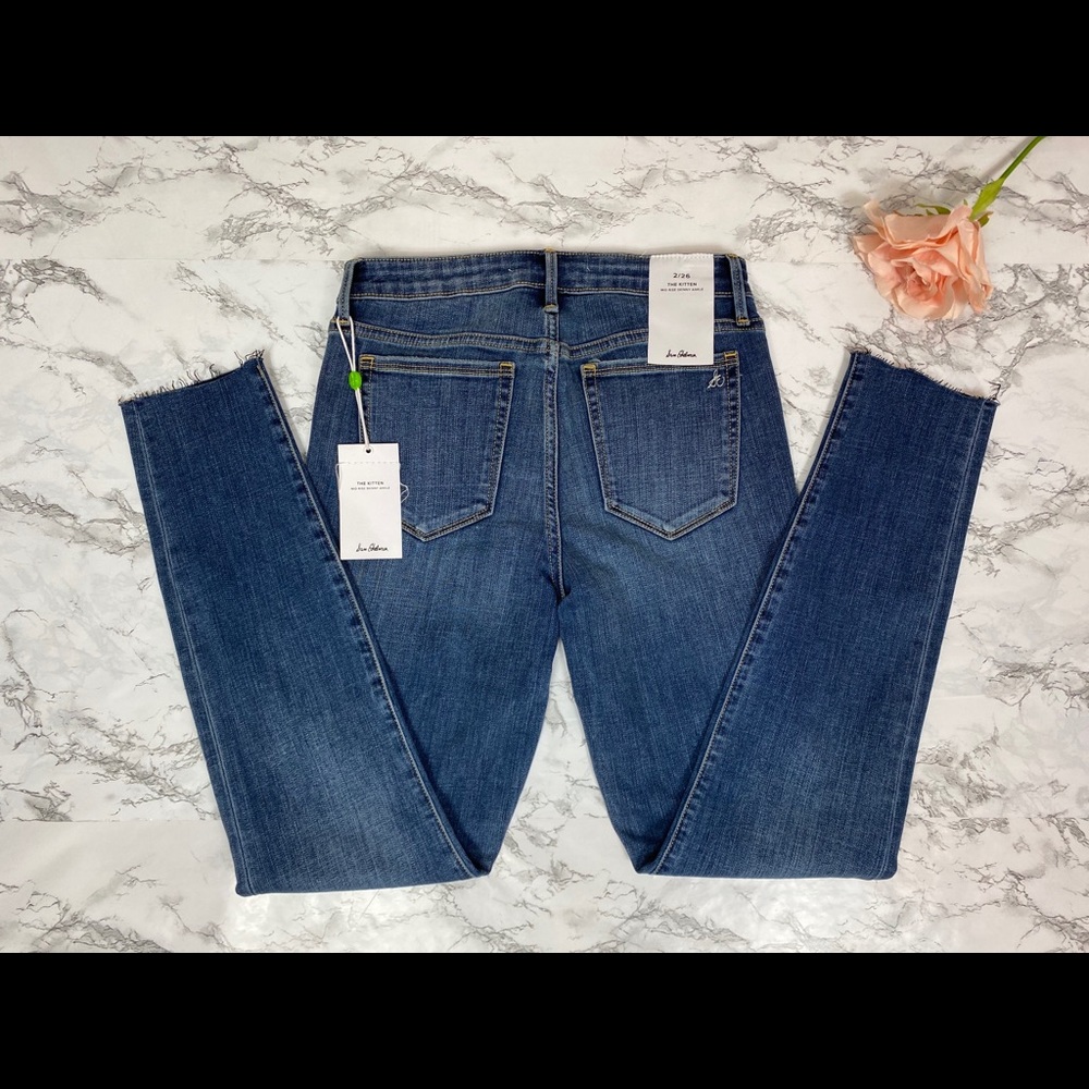 Sam Edelman “The Kitten” Mid Rise Skinny Jeans Woman’s Size 2/26 - Picture 2 of 4